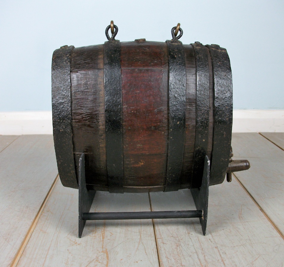 18th Century Oak Ship’s Spirit Barrel from HMS Royal George